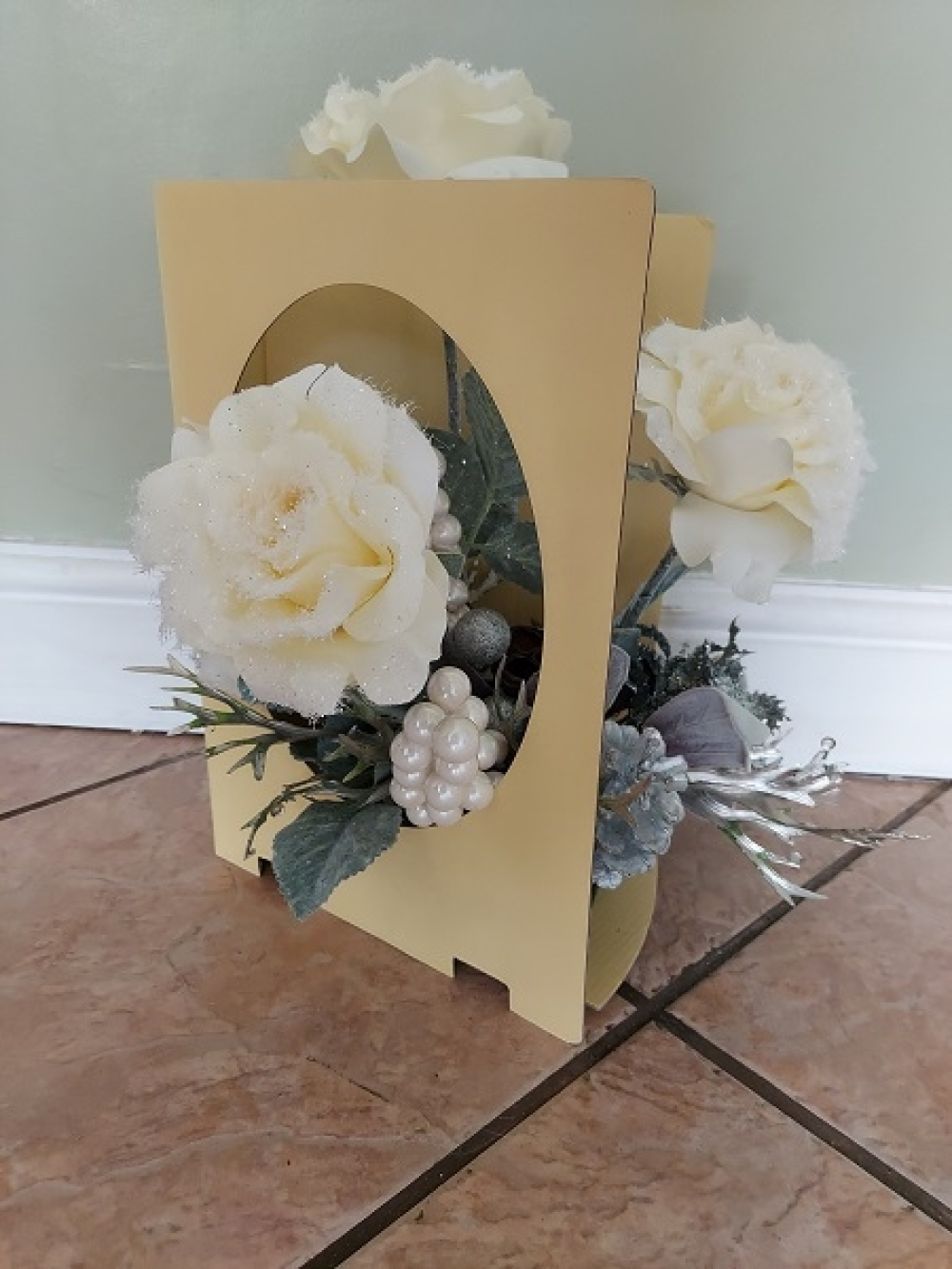 Artificial Flower Card